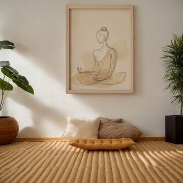 Vous ne Croirez pas le Calme que Dégagent ces 10 Idées de Salle de Yoga Bohème Moderne