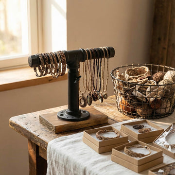 9 Idées de Présentoirs à Bijoux qui Transforment vos Accessoires en Décoration