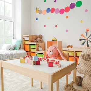 Rangement de la chambre d'enfant
