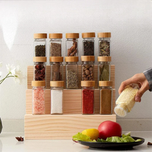 Pots en verre avec couvercle