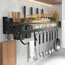 Rangements pour le plan de travail de la cuisine