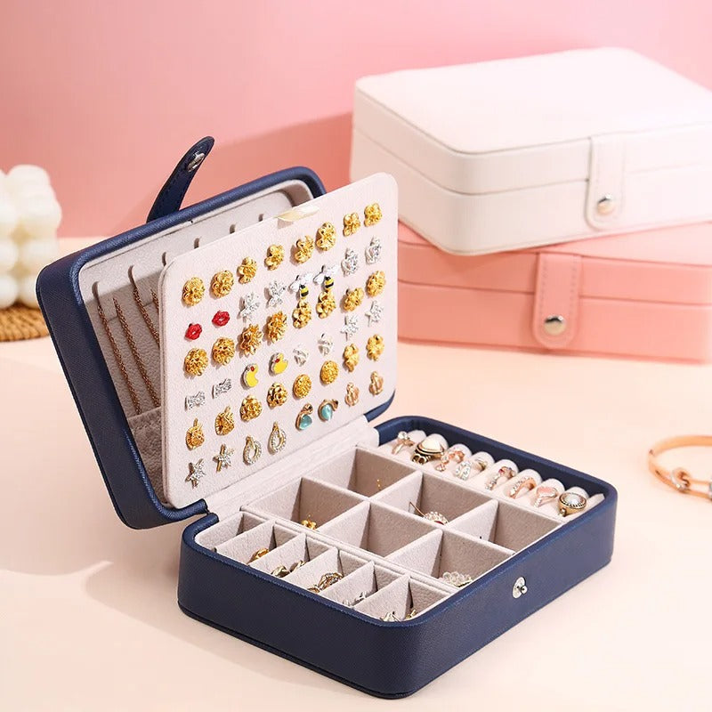 Boite à bijoux en velours