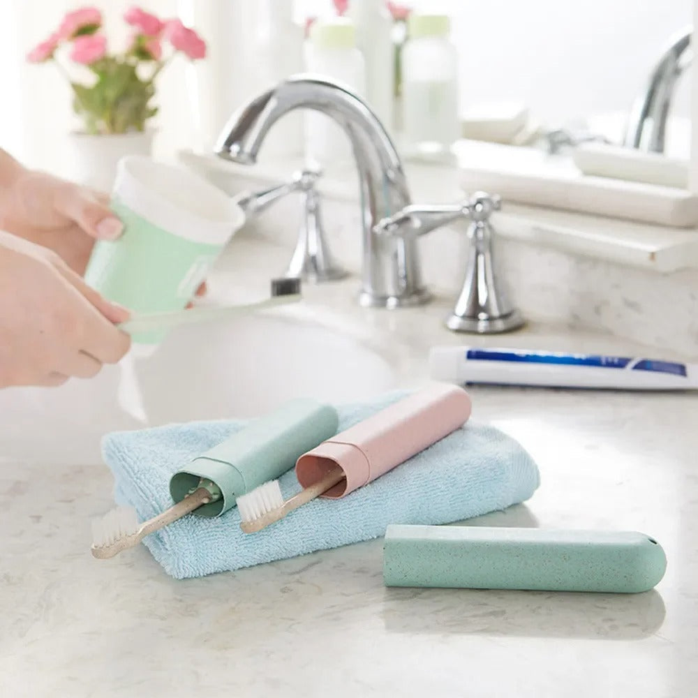 Boite à brosse à dents de voyage