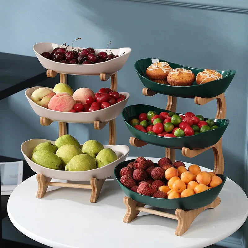 Corbeille à fruits à étage