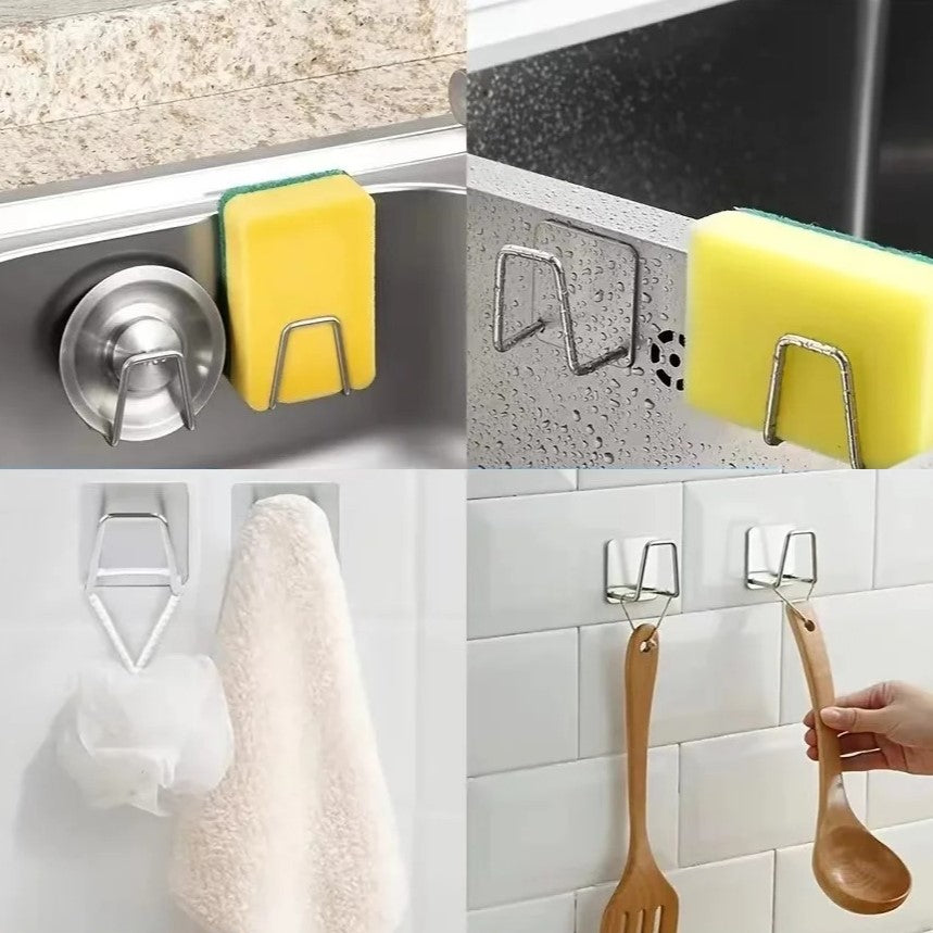 Crochet mural adhésif