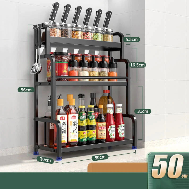 Etagère à épices pour la cuisine