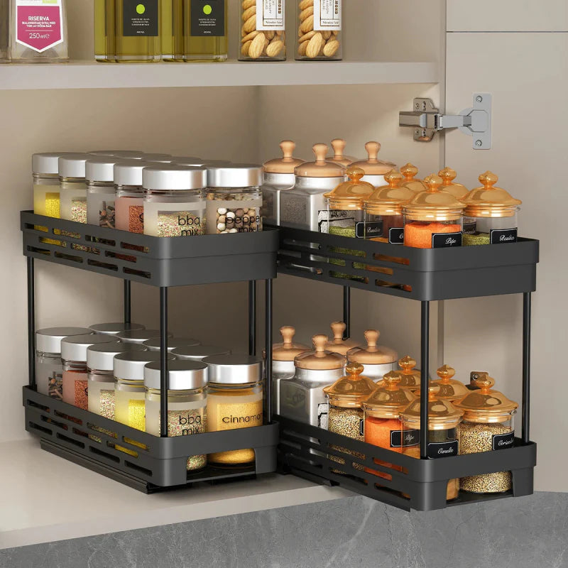 Etagère coulissante