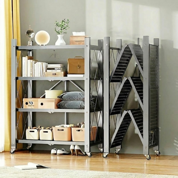 Étagère de Rangement Pliante en Acier