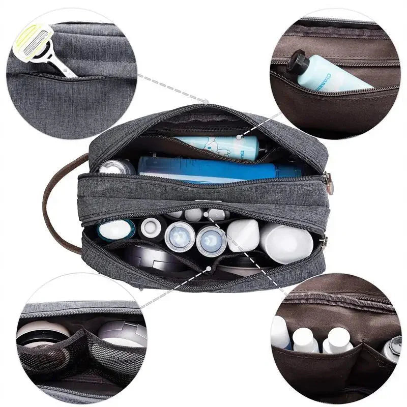 Grande trousse de toilette pour homme