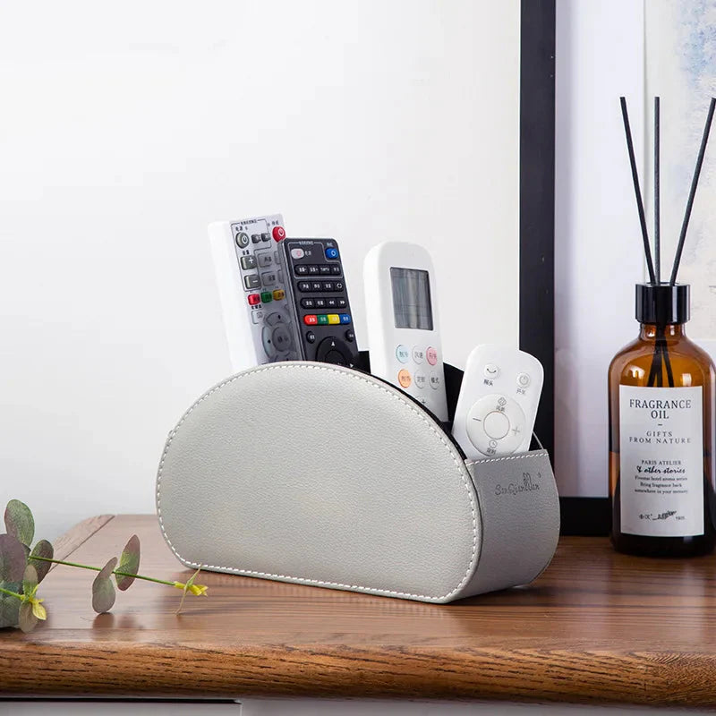 Organisateur de bureau en cuir