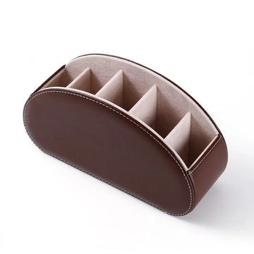 Organisateur de bureau en cuir