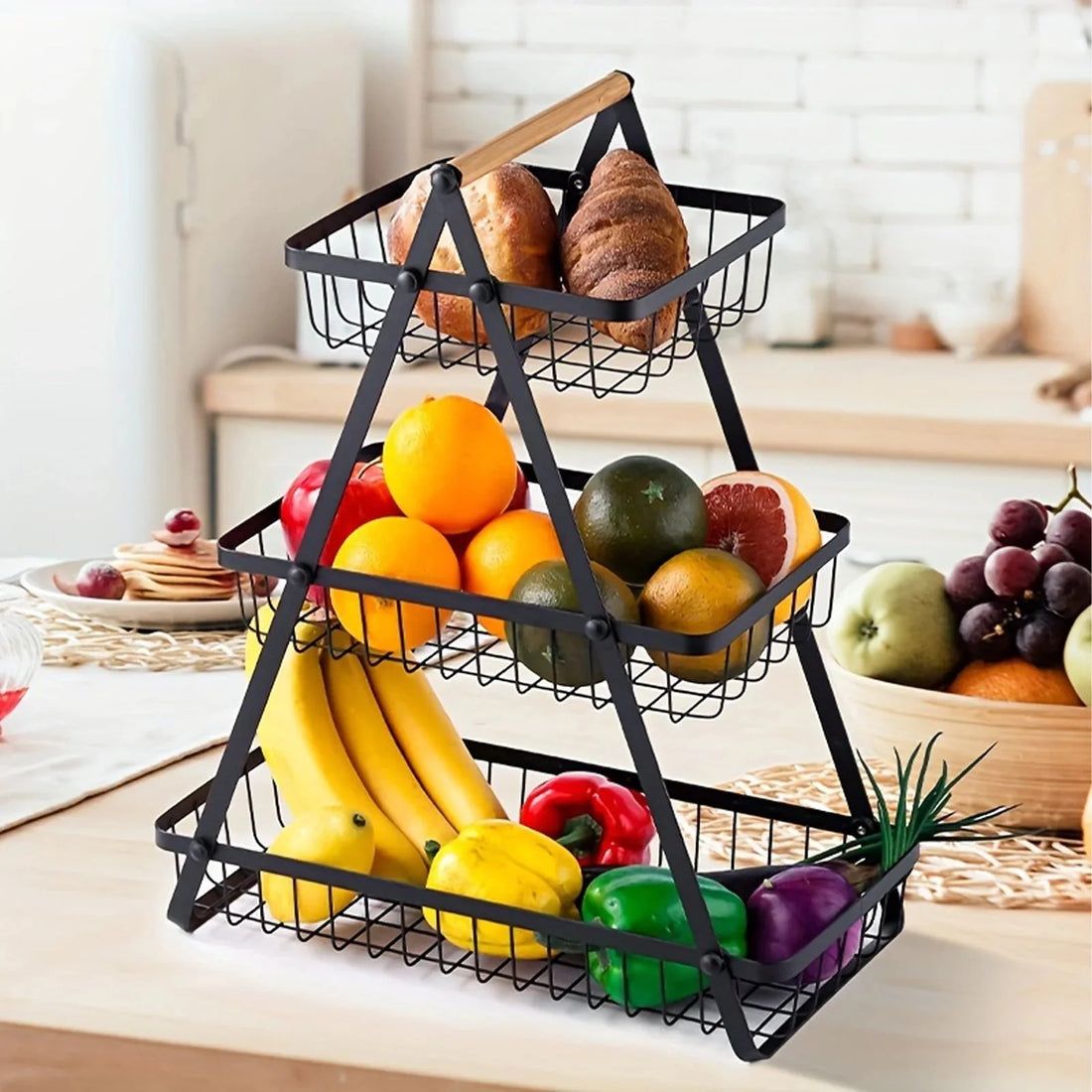 Panier à fruits à étage