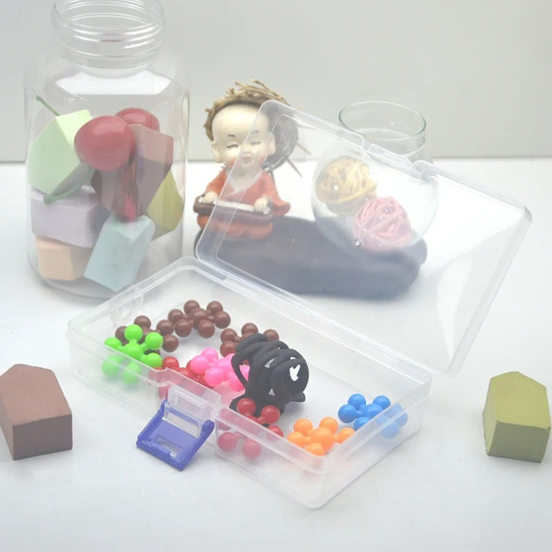 Petites boites de rangement en plastique