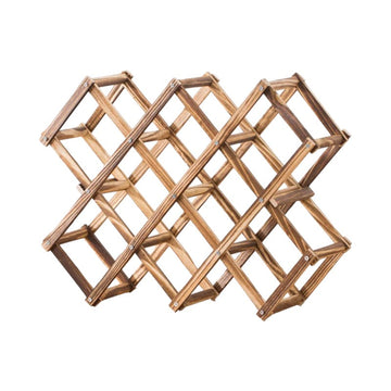 Porte bouteilles en bois
