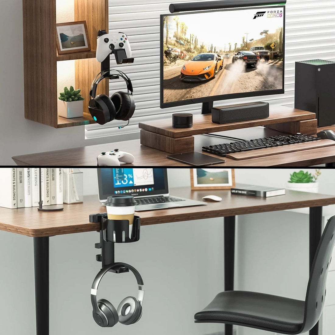 Porte casque et manette