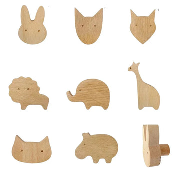 Porte-manteau en forme d'animaux