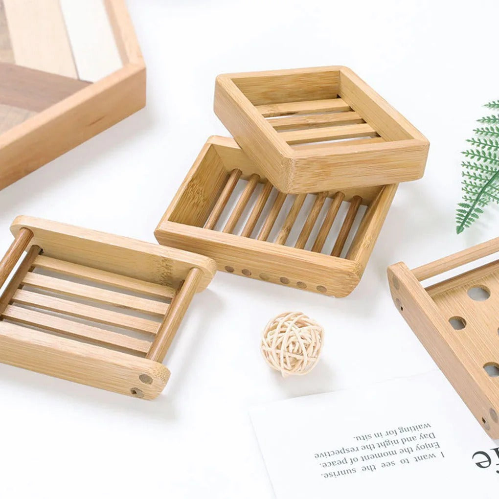 Porte-savon en bois
