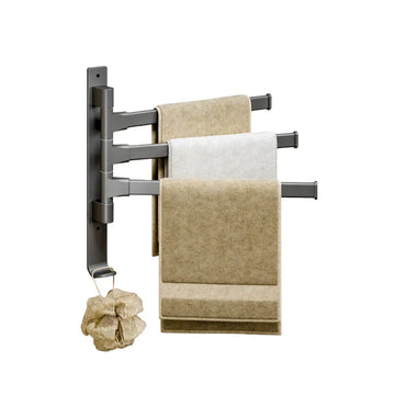 Porte-serviette pivotant