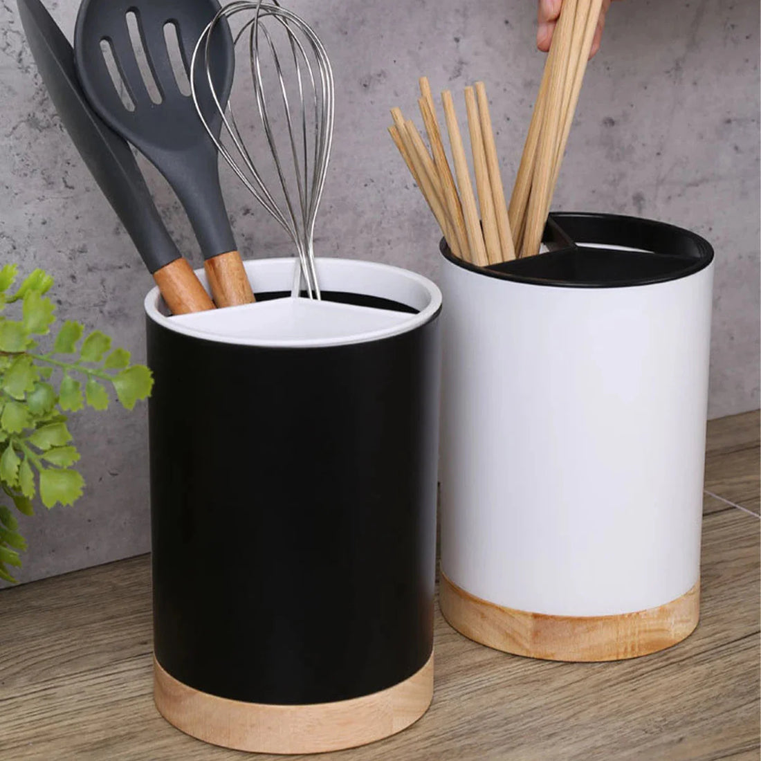 Pot à ustensiles de cuisine design