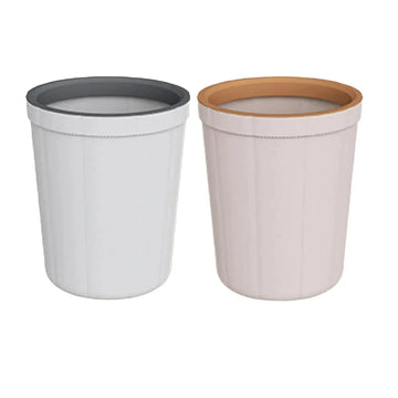 Poubelle ronde en plastique