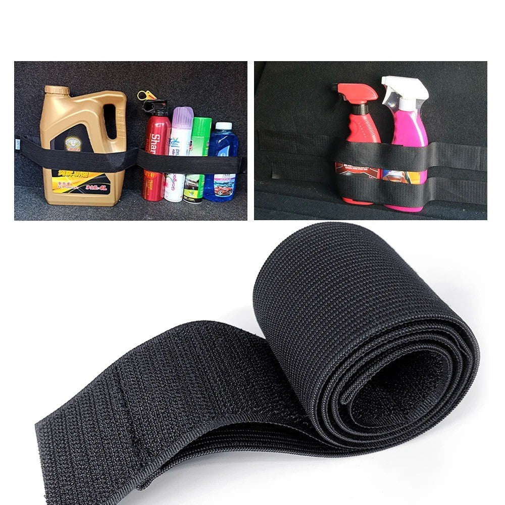 Rangement pour coffre de voiture en velcro