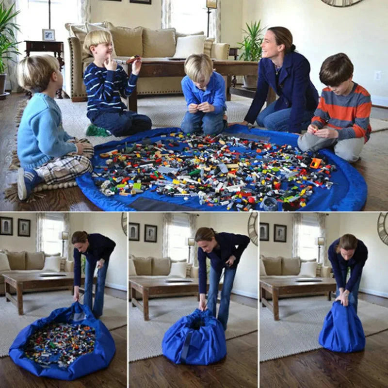 Sac à jouets tapis