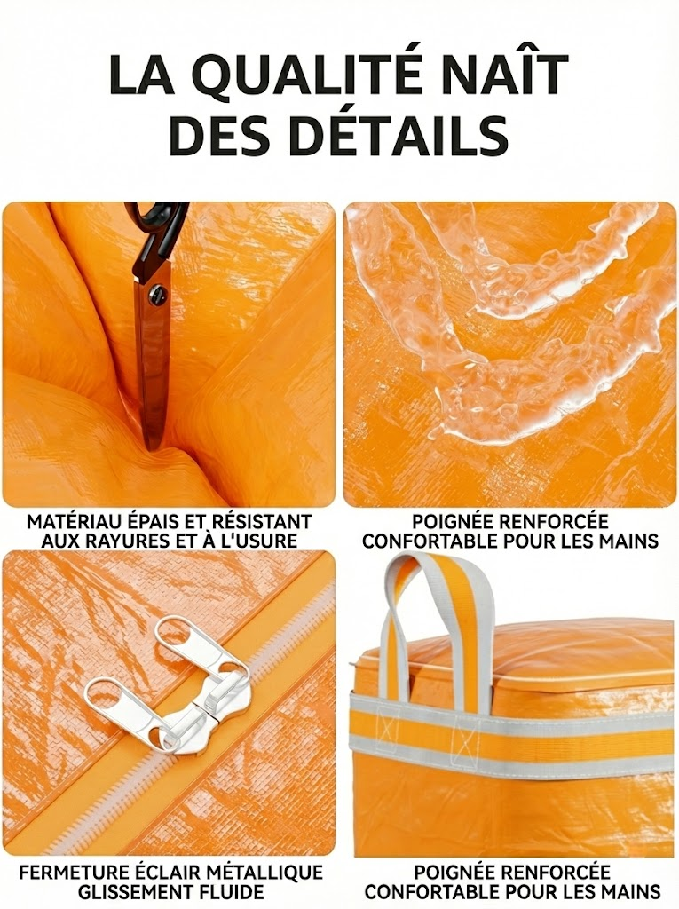 Sac de Déménagement Ultra-Résistant