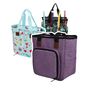 Sac de rangement pour le tricot