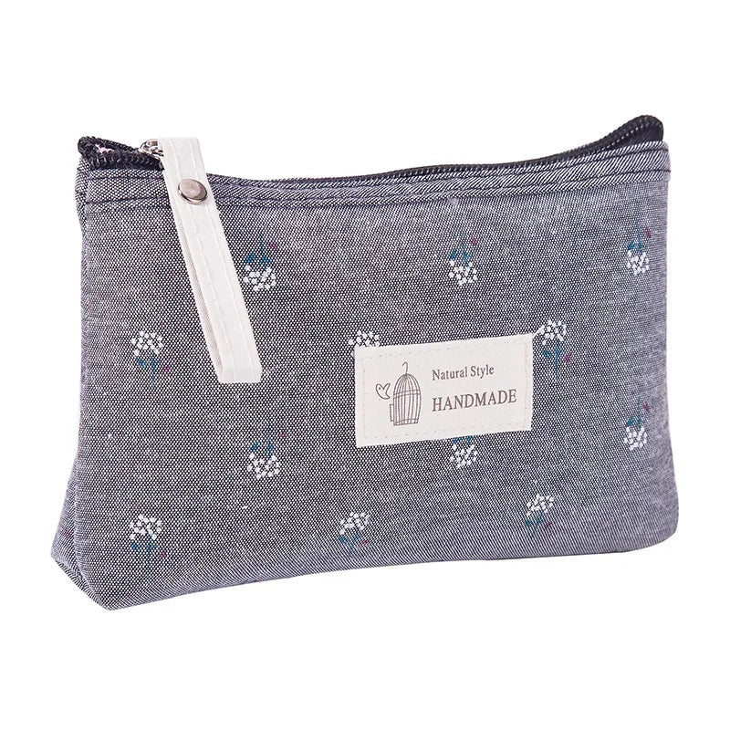 Trousse de toilette fleurie
