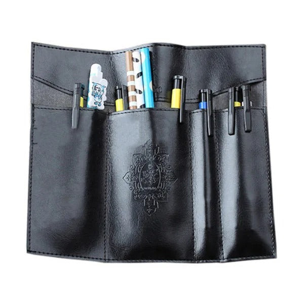 Trousse en cuir