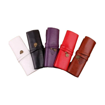 Trousse en cuir